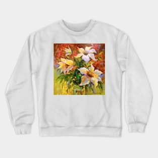 Bouquet of lilies Crewneck Sweatshirt